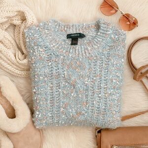 Forever 21 chunky speckled pullover sweater ❤️
